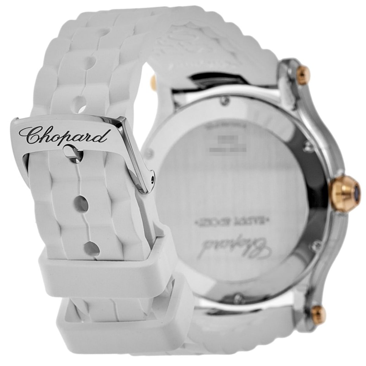 Chopard Happy Sport Medium 36mm 278582-6001-CD Rose Gold & Stainless Steel 4
