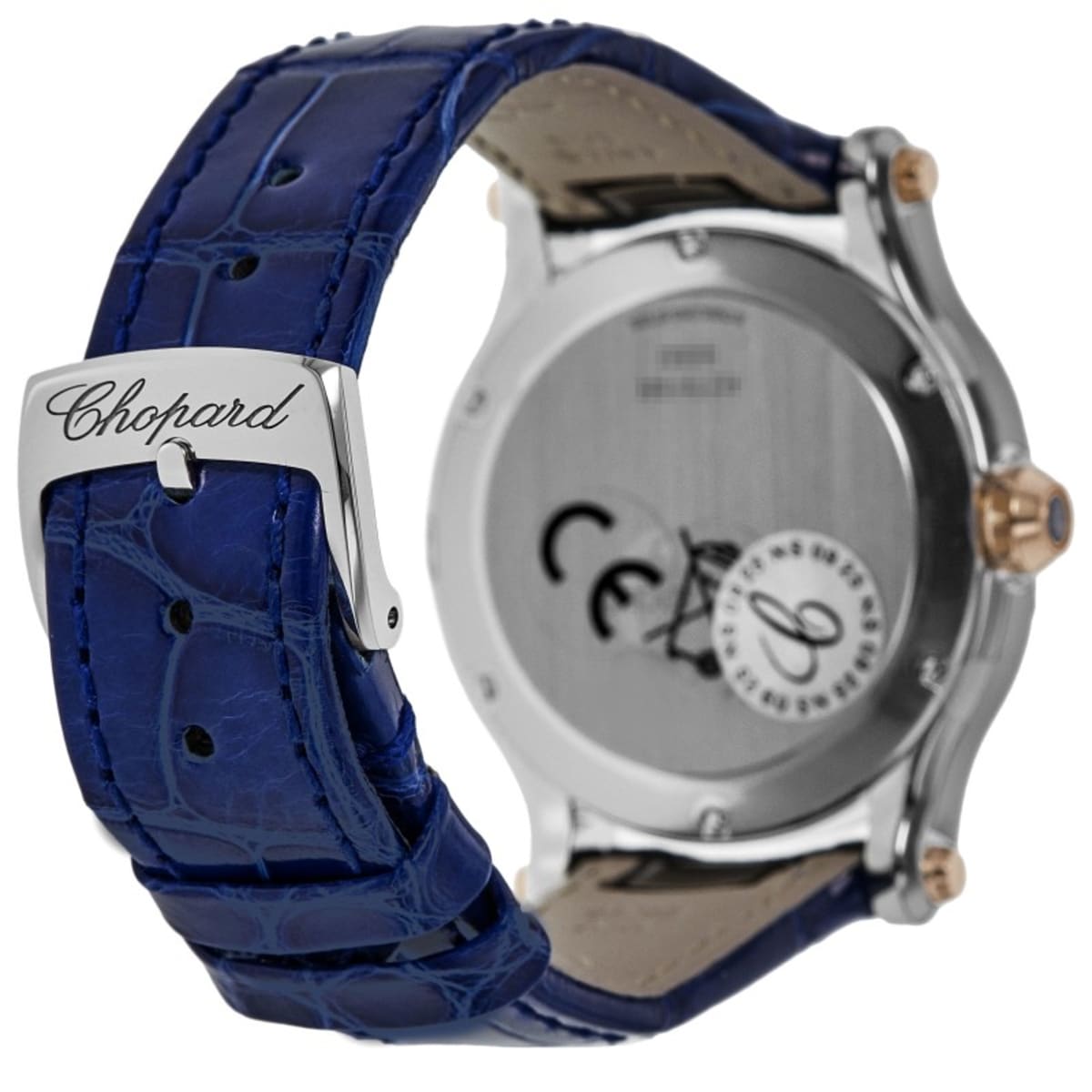 Chopard Happy Sport Round 36mm 278582-6012 Rose Gold & Stainless Steel 4