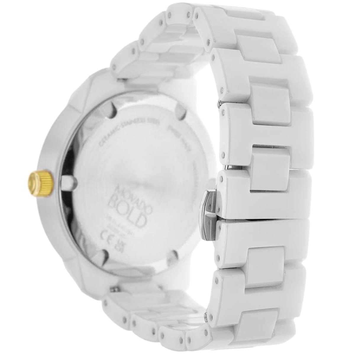 Movado Bold Verso 3600934 Ceramic & Stainless Steel 4