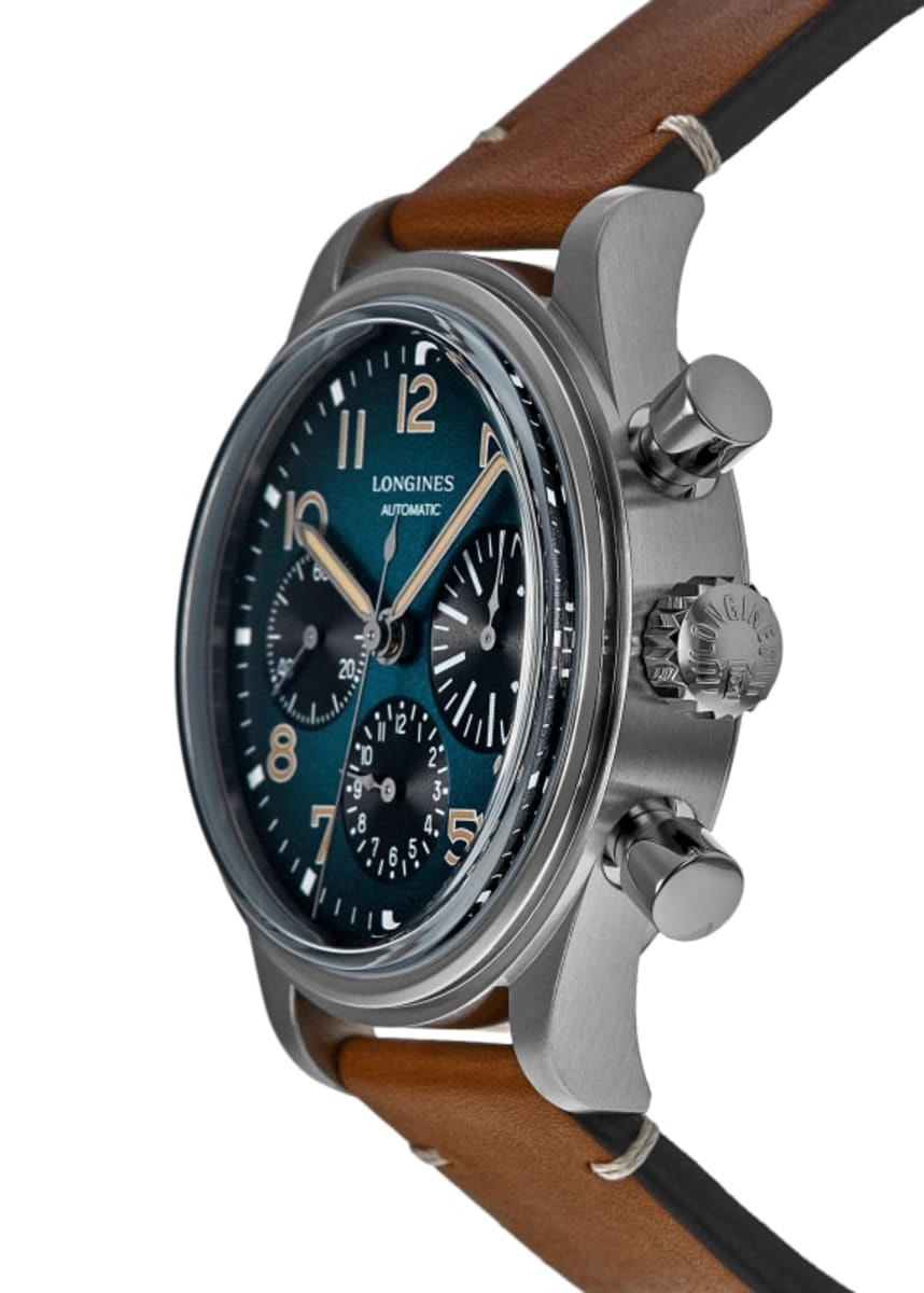Longines Heritage Avigation Big Eye L2.816.1.93.2 Titanium 4