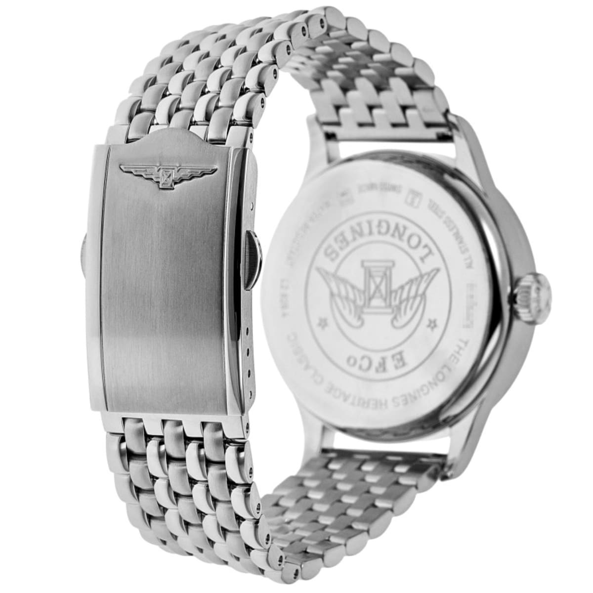 Longines Heritage Classic L2.828.4.53.6 Stainless Steel 4