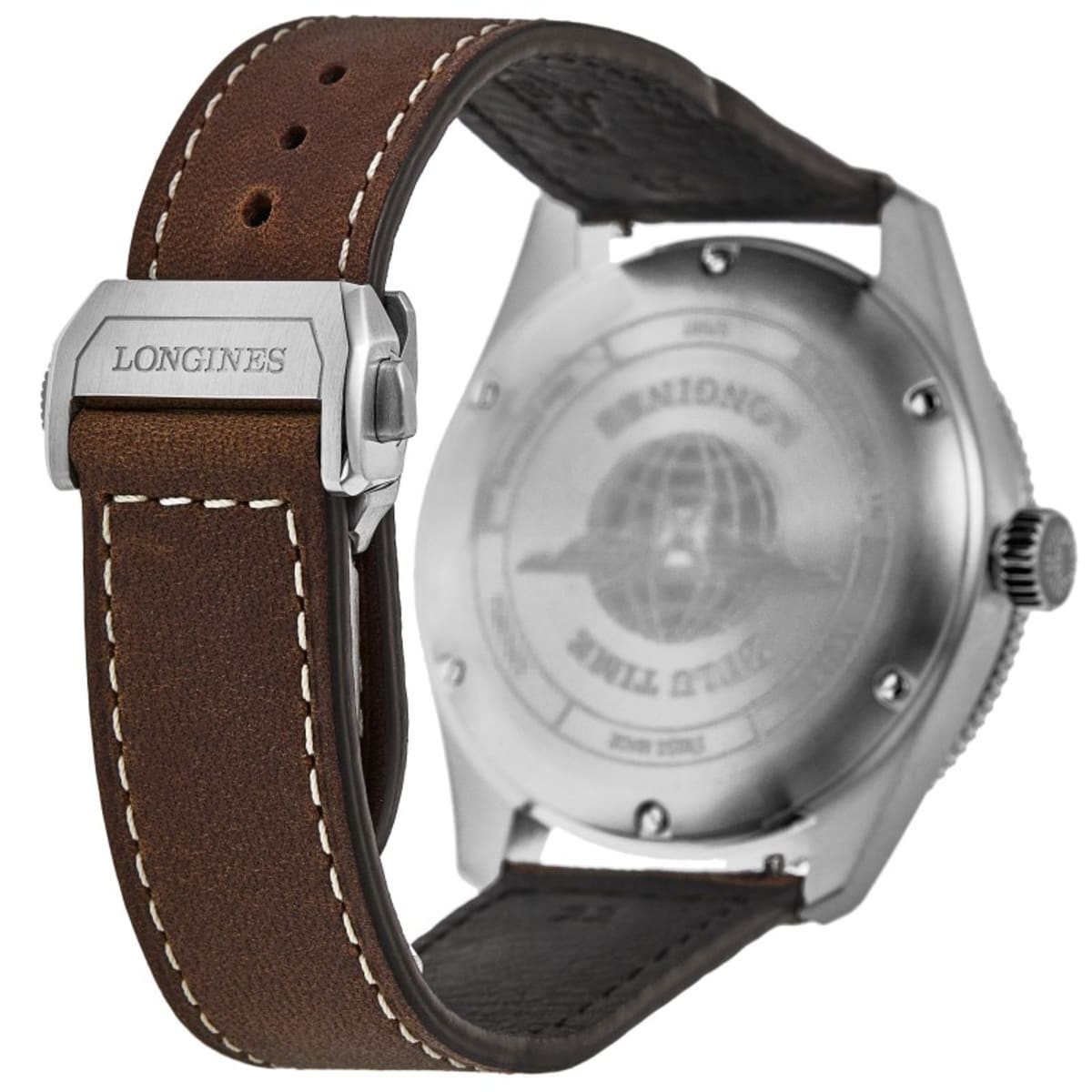 Longines Spirit Zulu Time L3.812.4.53.2 Ceramic & Stainless Steel 4