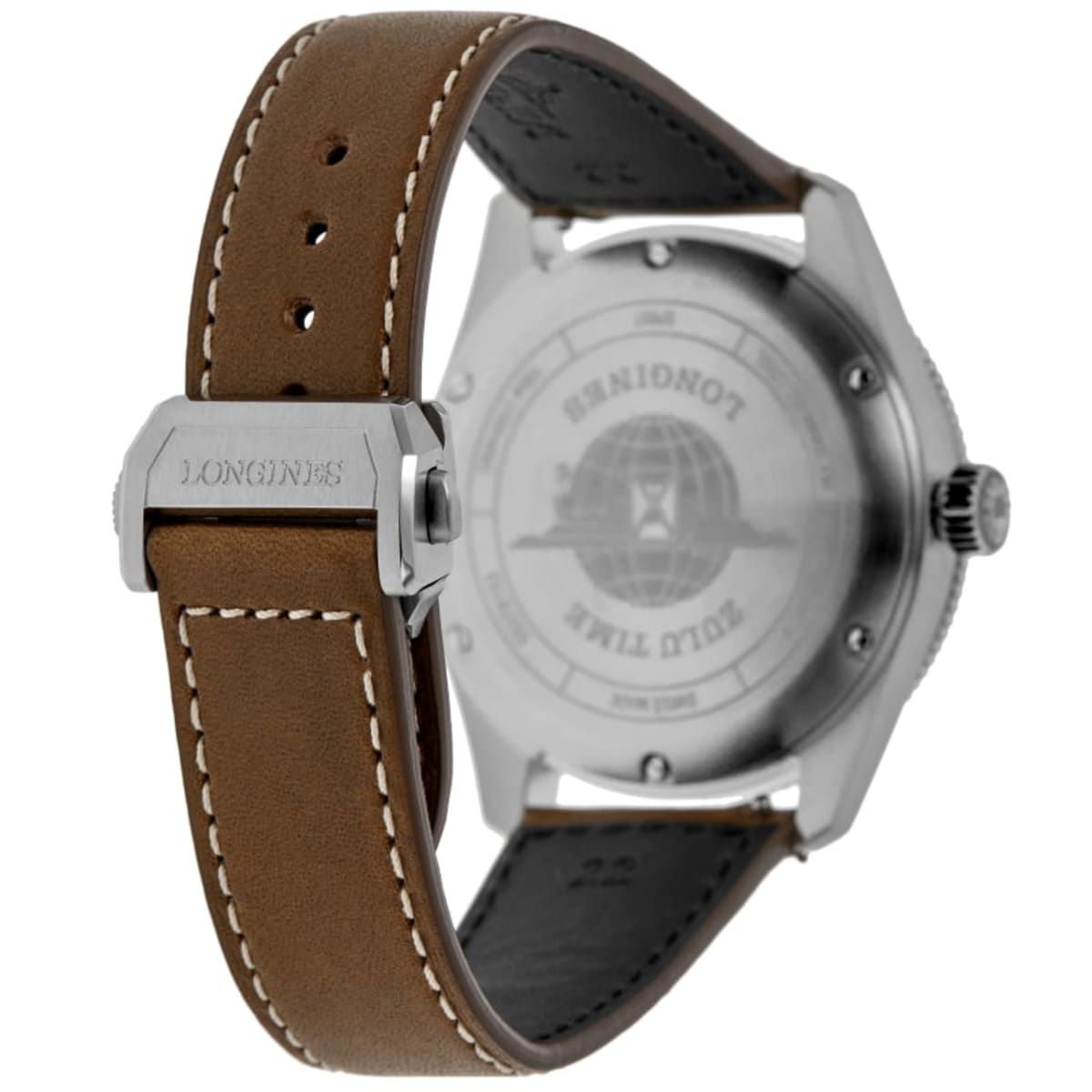 Longines Spirit Zulu Time L3.812.4.63.2 Ceramic & Stainless Steel 4