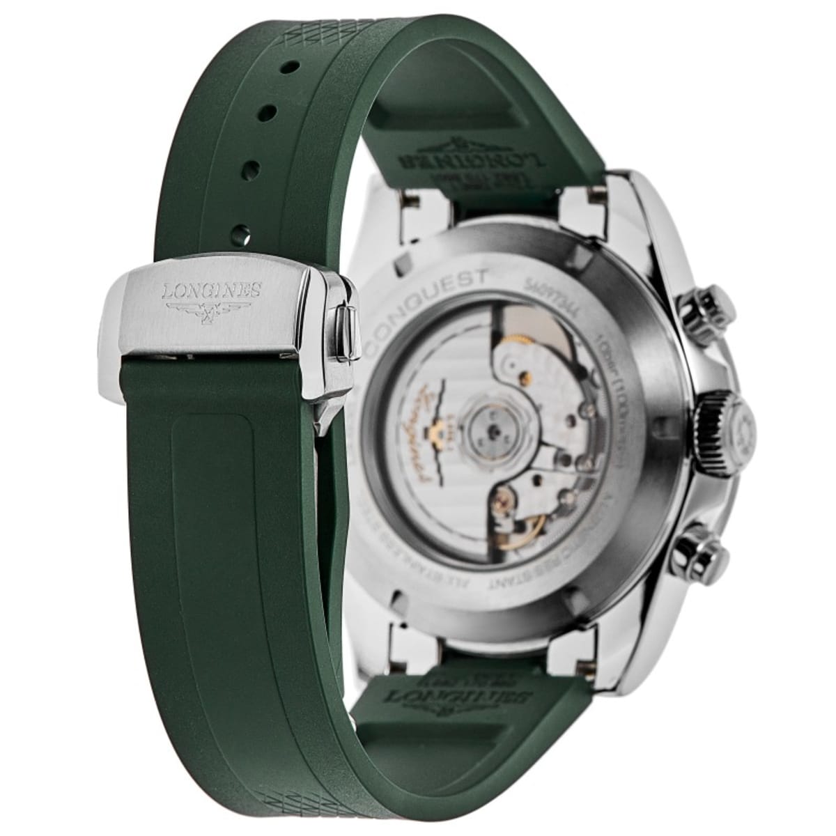 Longines Conquest Automatic Chronograph L3.835.4.02.9 Stainless Steel 4