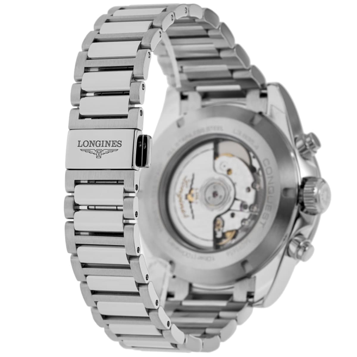 Longines Conquest Automatic Chronograph L3.835.4.32.6 Stainless Steel 4