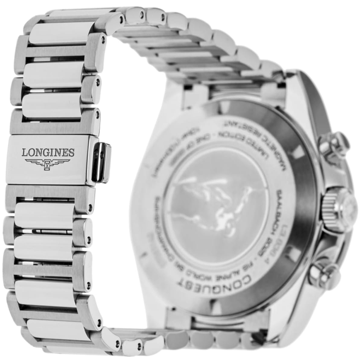 Longines Conquest Automatic Chronograph L3.836.4.52.9 Stainless Steel 4