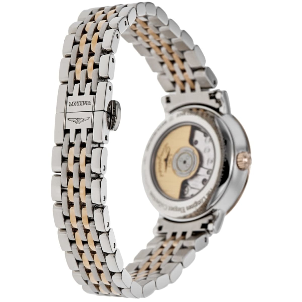 Longines Elegant Collection  L4.310.5.87.7 Rose Gold & Stainless Steel 4