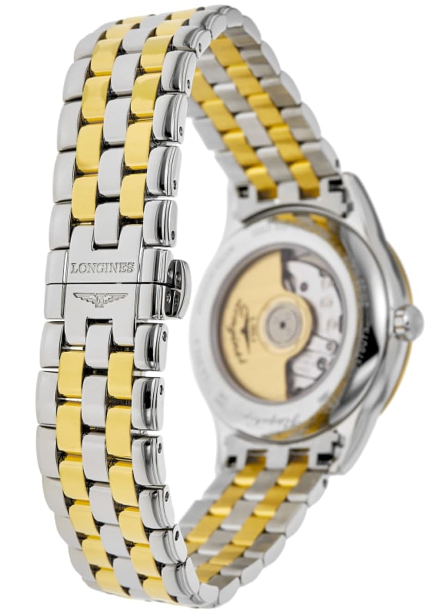 Longines Flagship Automatic L4.374.3.22.7 Yellow Gold & Stainless Steel 4