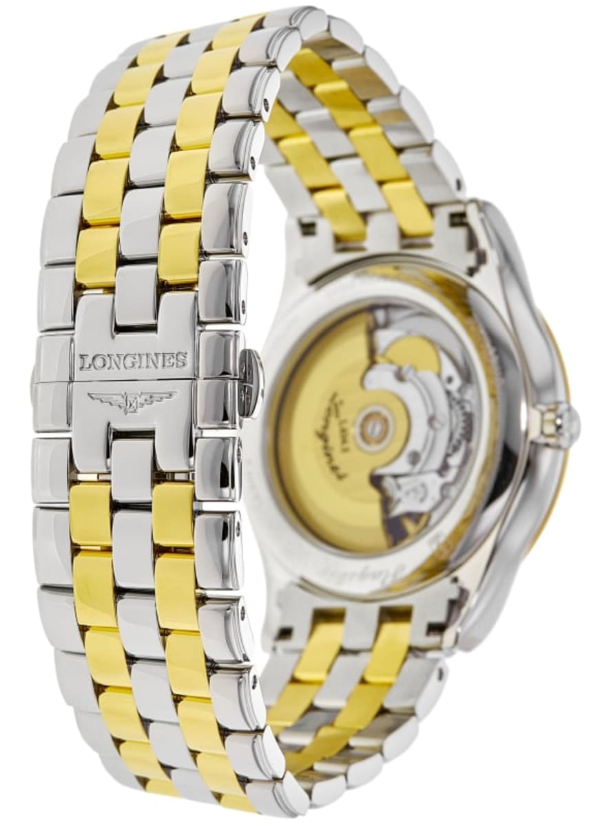Longines Flagship Automatic L4.899.3.21.7 Yellow Gold & Stainless Steel 4