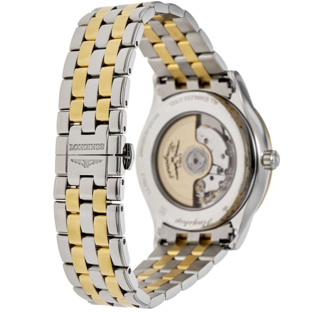 Longines Flagship Automatic L4.984.3.79.7 Yellow Gold & Stainless Steel 4