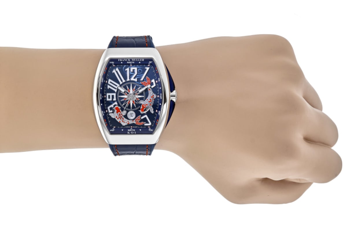 Franck Muller Vanguard Limited Edition V 41 YT SC DT AC (BL) Stainless Steel 4