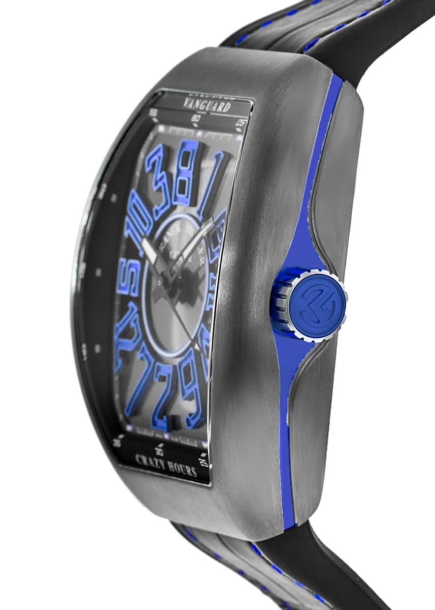 Franck Muller Vanguard Crazy Hours V 45 CH TT BR (BL) Titanium 4