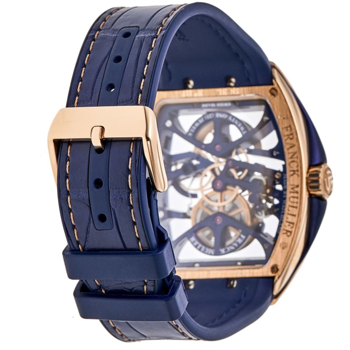Franck Muller Vanguard Yachting V 45 S6 SQT YACTHING ANC 5N BL Rose Gold 4