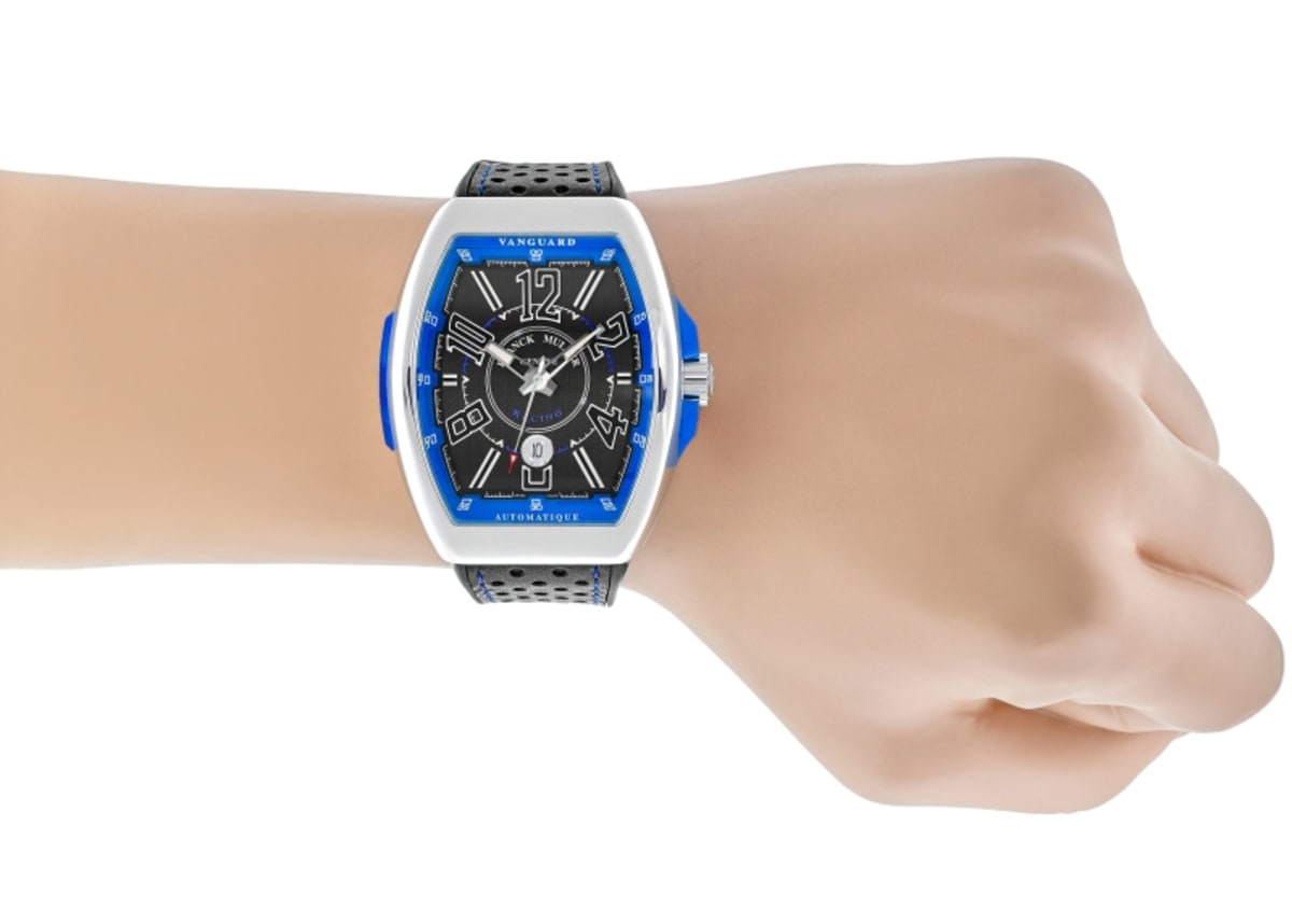 Franck Muller Vanguard Racing V 45 SC DT RCG AC BL Stainless Steel 4