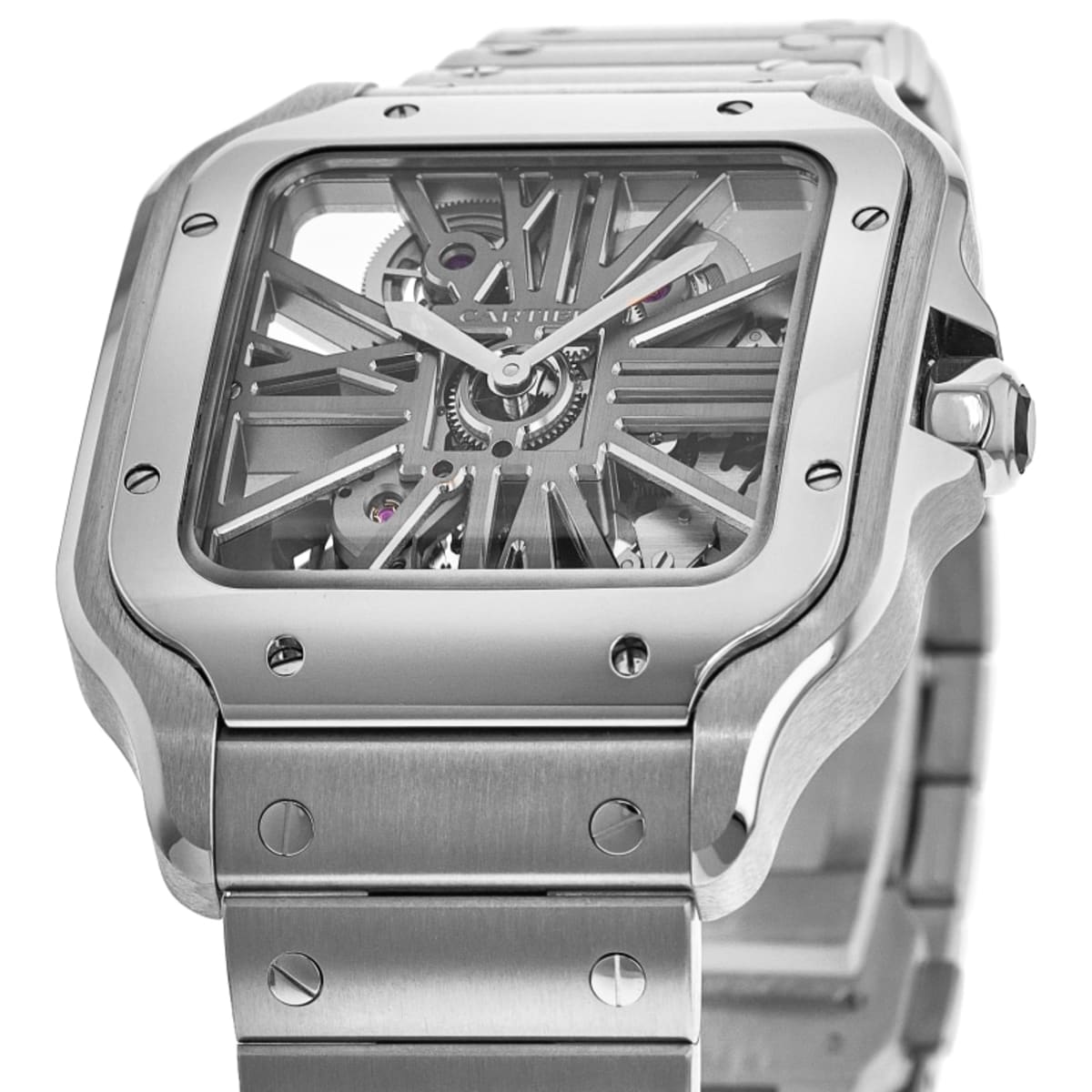 Cartier Santos De Cartier WHSA0015 Stainless Steel 4