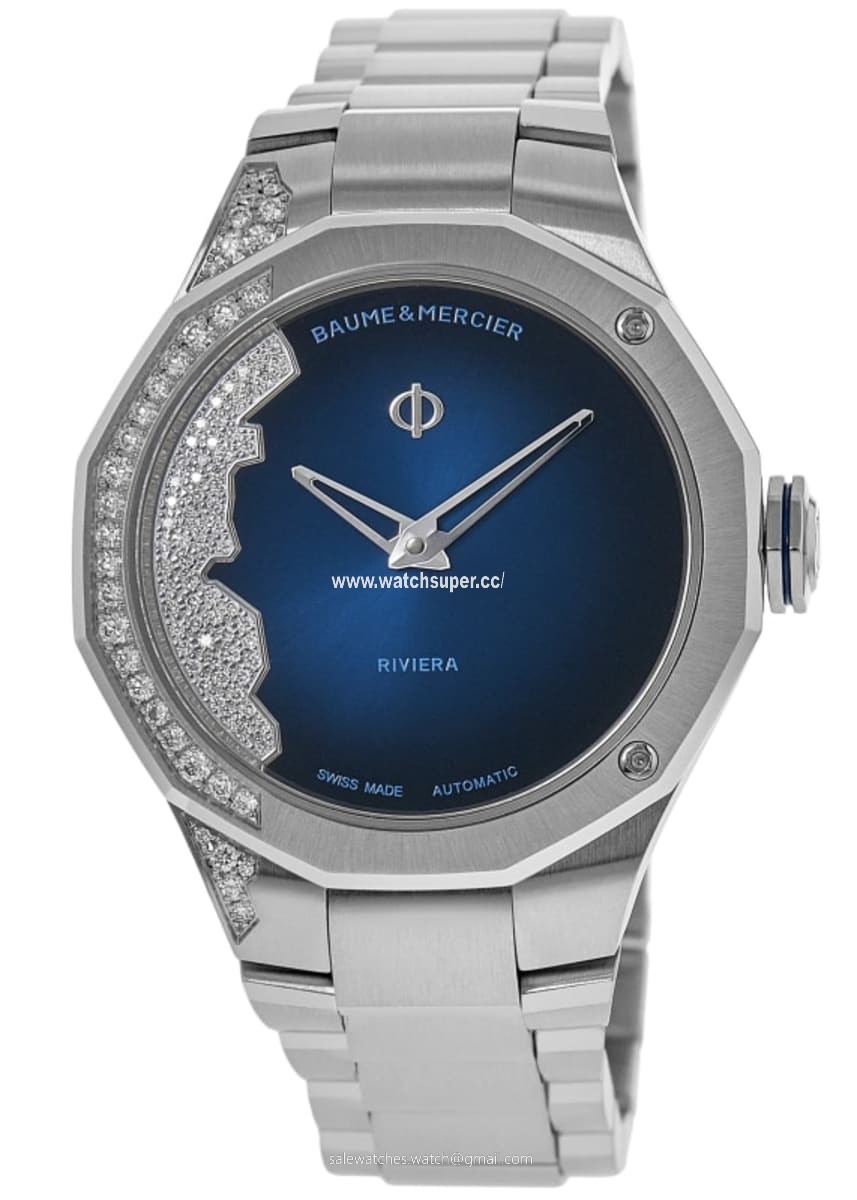 Baume & Mercier Riviera  10677 Stainless Steel Watch