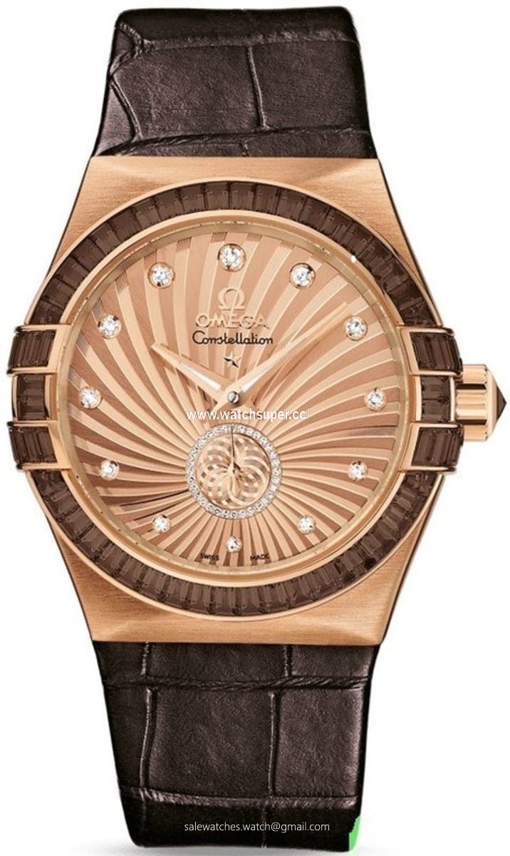 Omega Constellation Small Seconds Automatic Chronometer 35mm 123.58.35.20.99.001 Rose Gold Watch