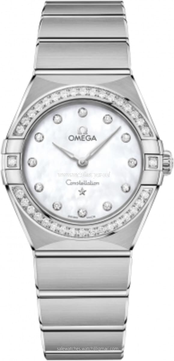 Omega Constellation Manhattan Quartz 28mm 131.15.28.60.55.001 Stainless Steel Watch