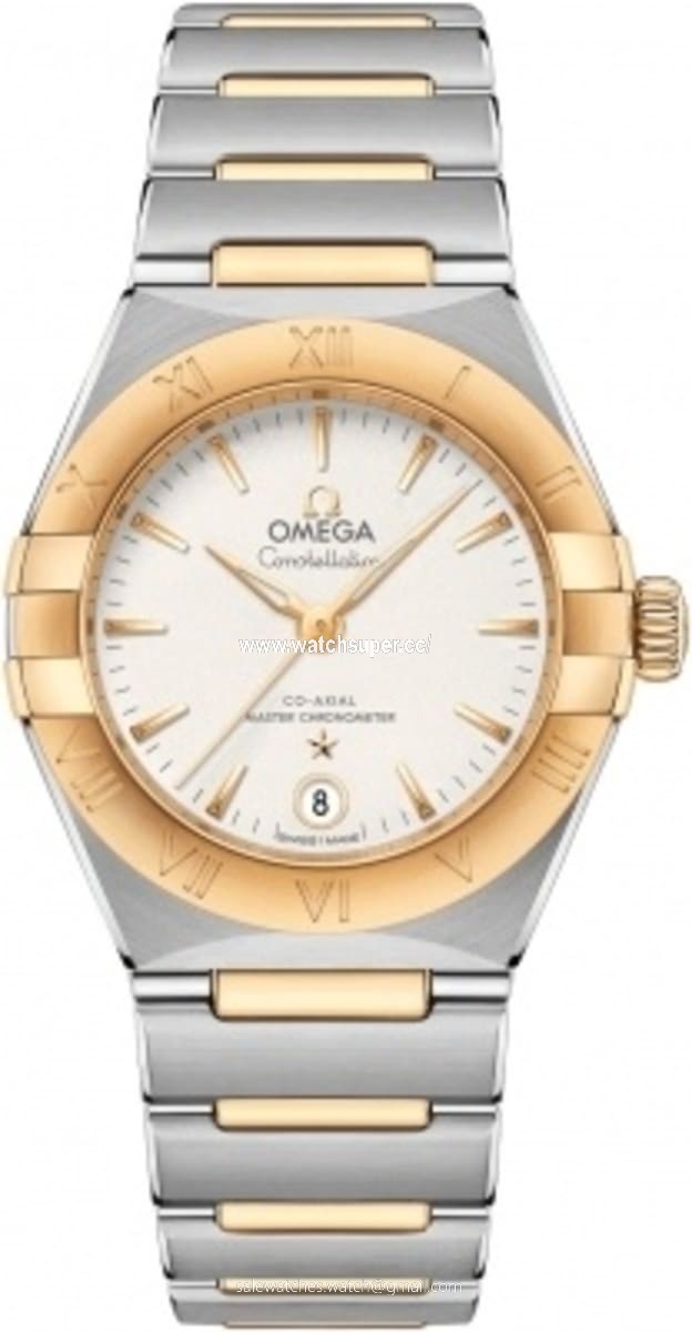 Omega Constellation Manhattan Chronometer 29mm 131.20.29.20.02.002 Yellow Gold & Stainless Steel Watch