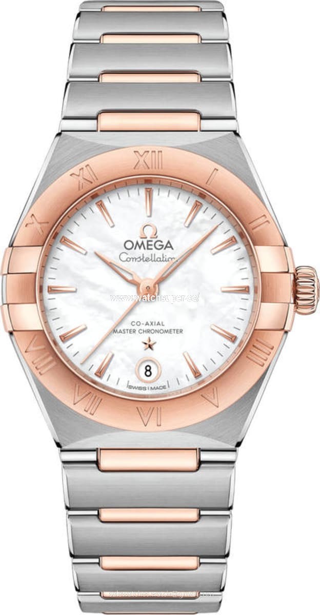 Omega Constellation Manhattan Chronometer 29mm 131.20.29.20.05.001 Rose Gold & Stainless Steel Watch