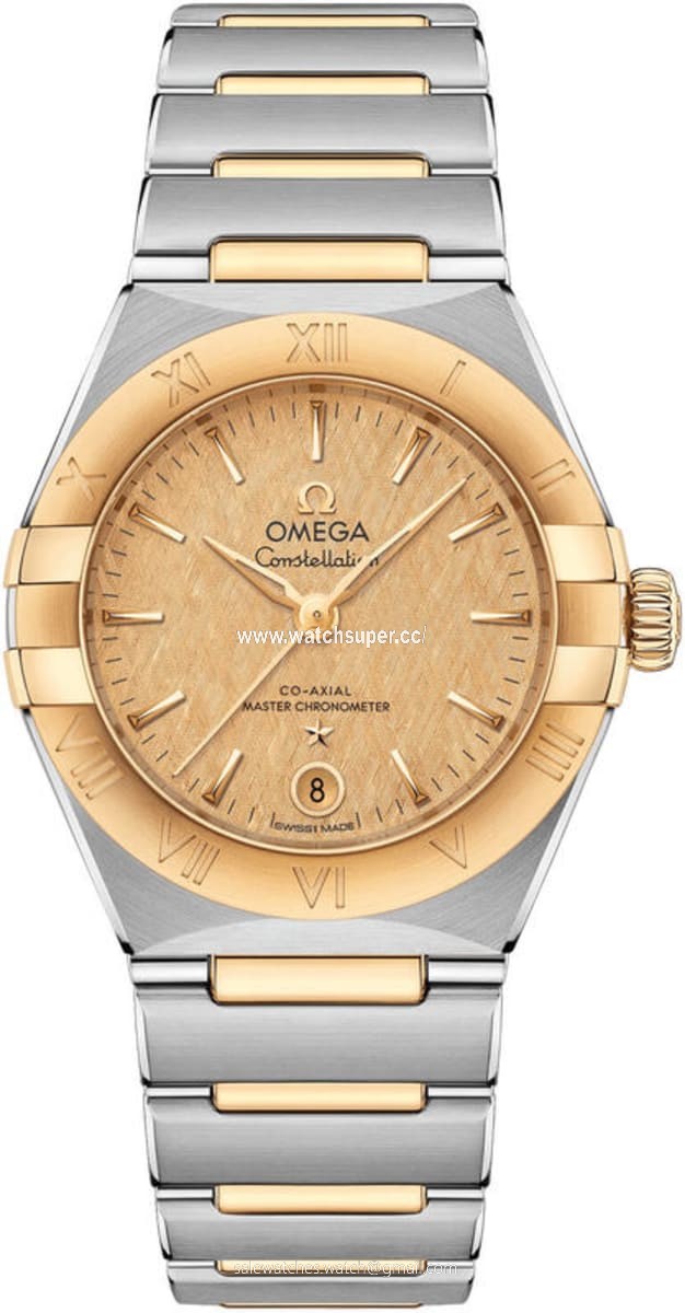 Omega Constellation Manhattan Chronometer 29mm 131.20.29.20.08.001 Yellow Gold & Stainless Steel Watch