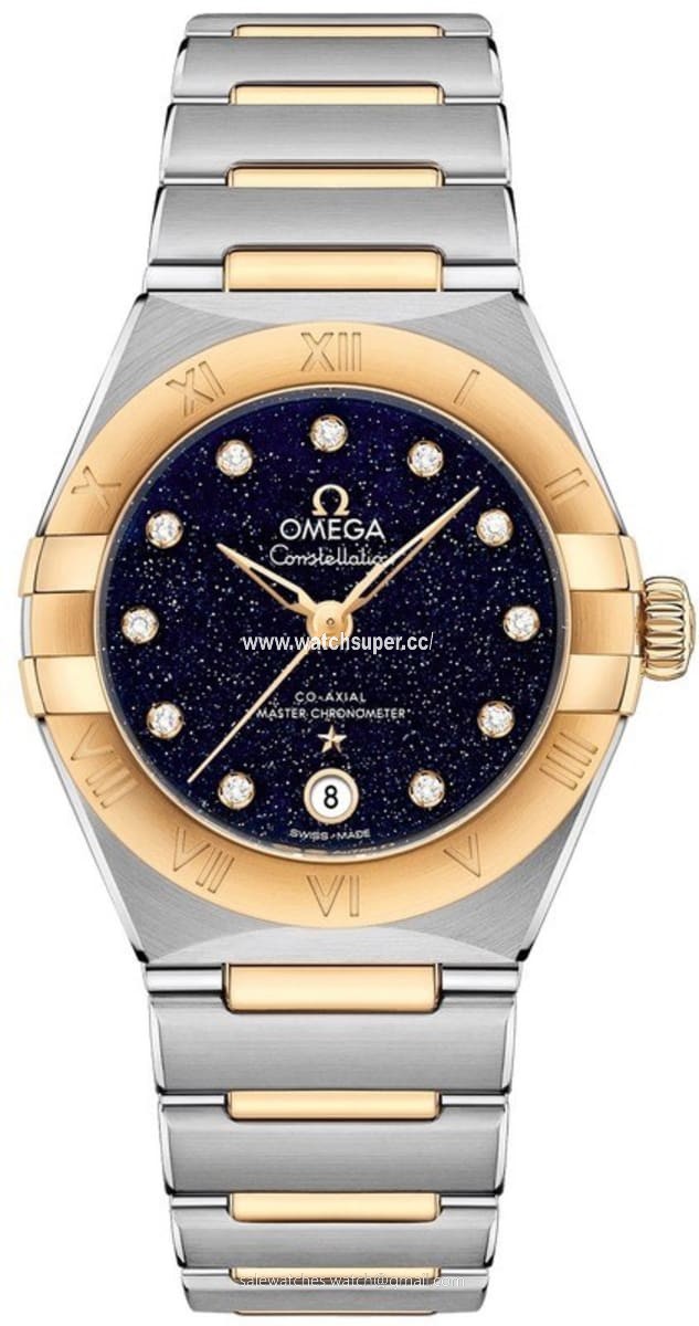 Omega Constellation Manhattan Chronometer 29mm 131.20.29.20.53.001 Yellow Gold & Stainless Steel Watch