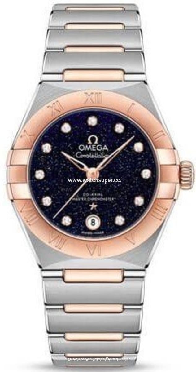 Omega Constellation Manhattan Chronometer 29mm 131.20.29.20.53.002 Rose Gold & Stainless Steel Watch