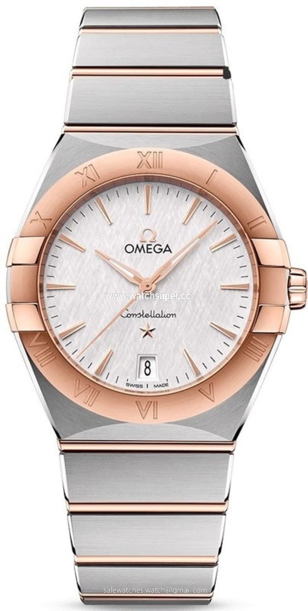 Omega Constellation Quartz 36mm 131.20.36.60.02.001 Rose Gold & Stainless Steel Watch
