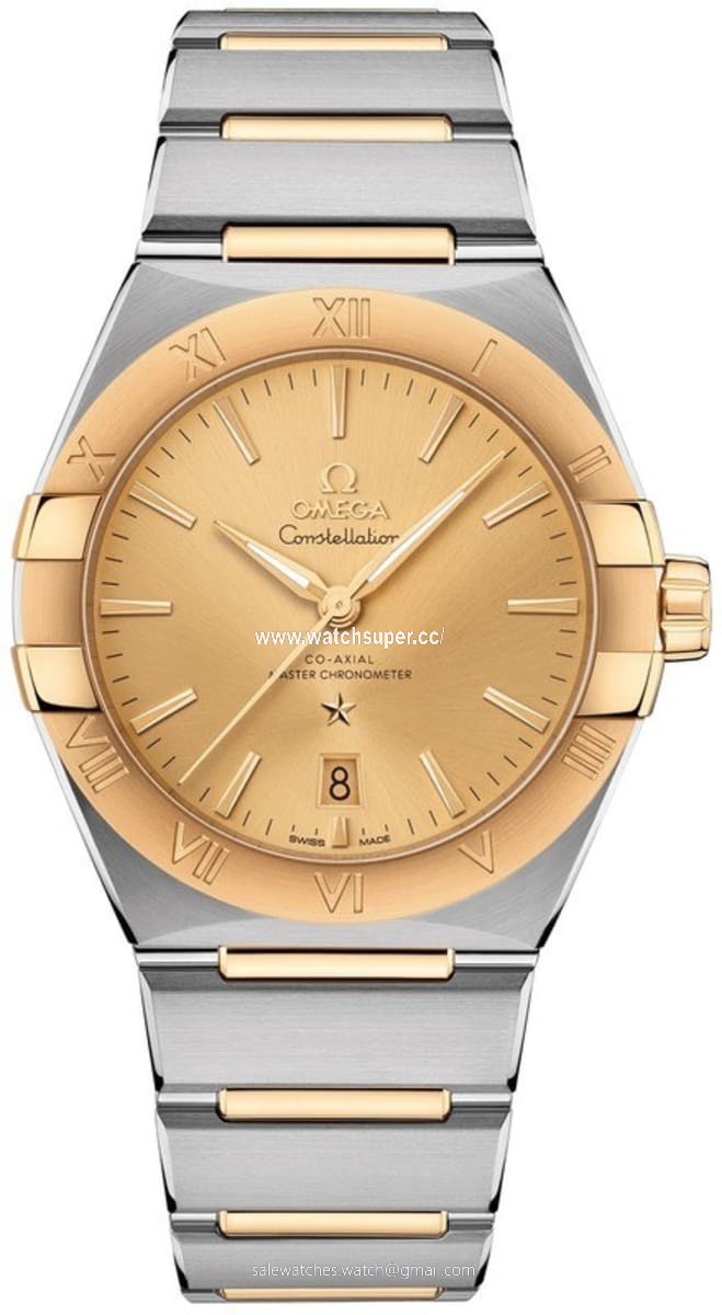 Omega Constellation Co-Axial Master Chronometer 131.20.39.20.08.001 Yellow Gold & Stainless Steel Watch