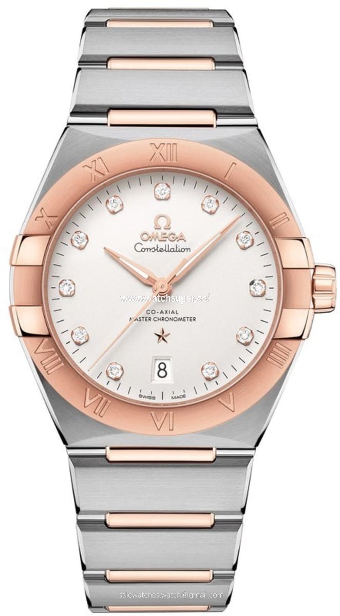 Omega Constellation Co-Axial Master Chronometer 131.20.39.20.52.001 Rose Gold & Stainless Steel Watch