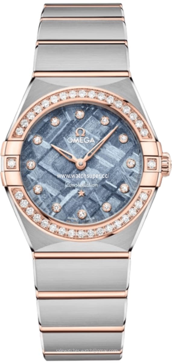 Omega Constellation  131.25.28.60.99.001 Rose Gold & Stainless Steel Watch