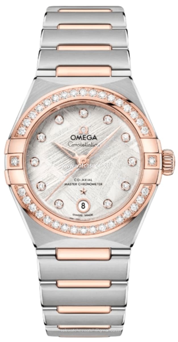 Omega Constellation  131.25.29.20.99.001 Rose Gold & Stainless Steel Watch