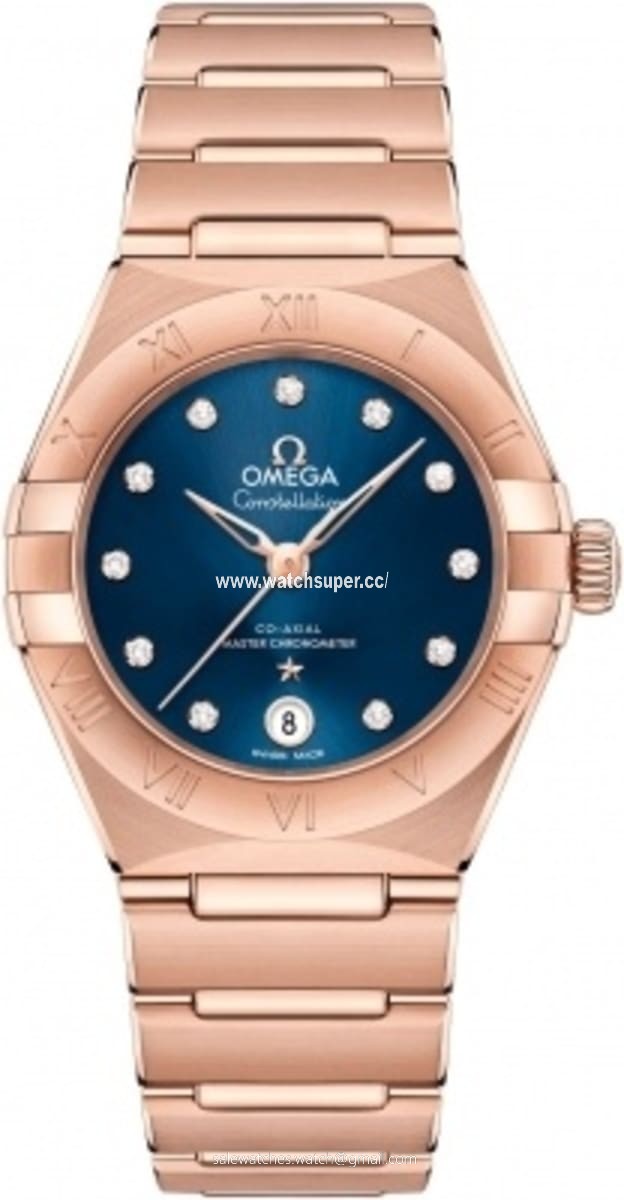 Omega Constellation Manhattan Chronometer 29mm 131.50.29.20.53.001 Rose Gold Watch