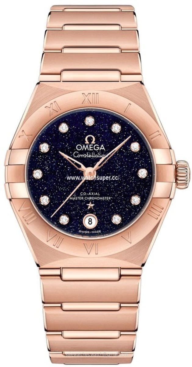 Omega Constellation Manhattan Chronometer 29mm 131.50.29.20.53.003 Rose Gold Watch