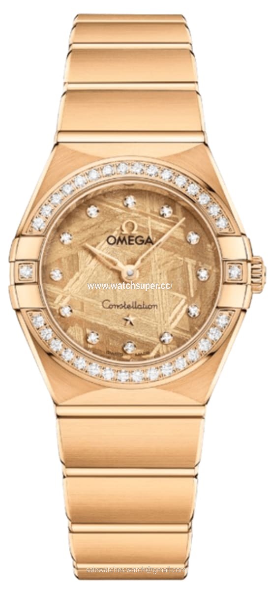 Omega Constellation Quartz 25mm 131.55.25.60.99.003 Yellow Gold Watch