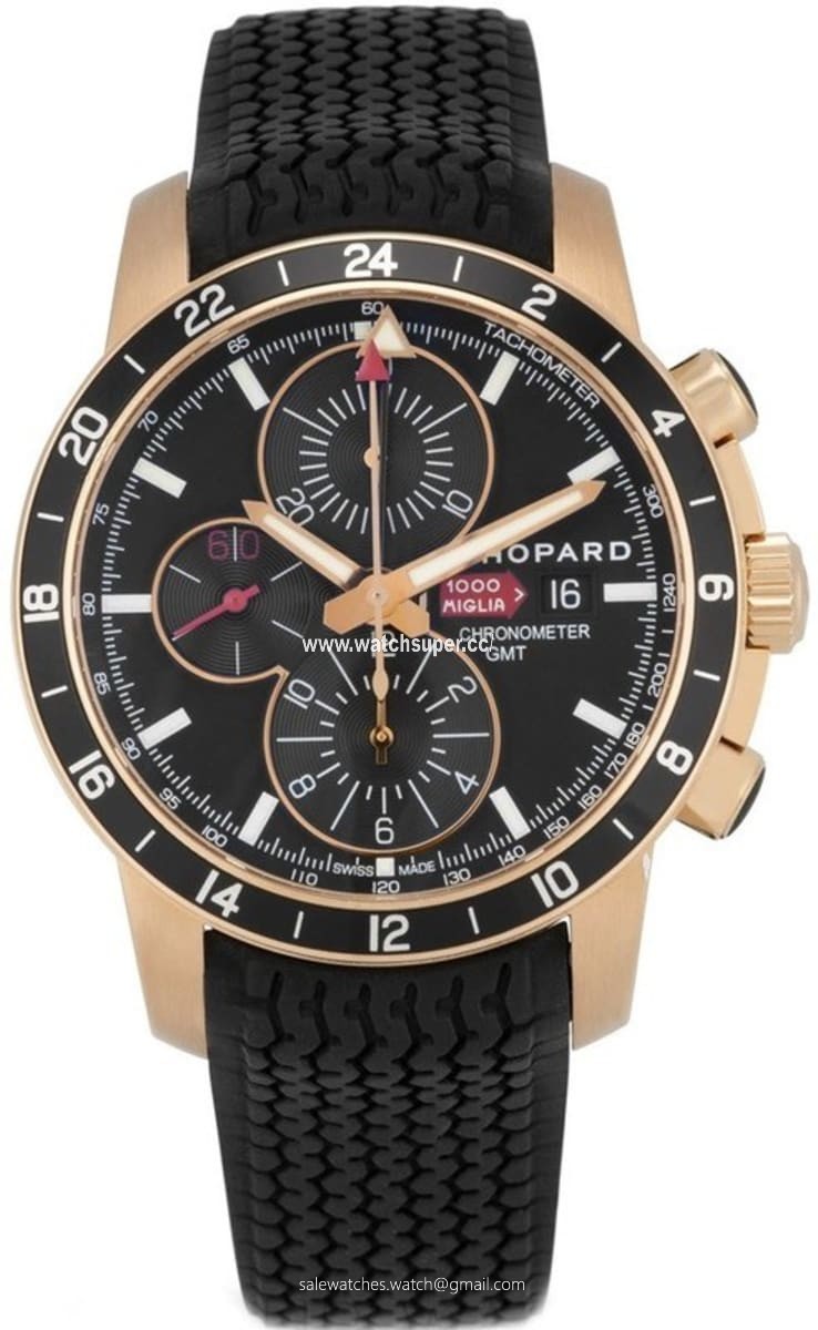 Chopard Mille Miglia Mechanical Chronograph 161288-5001 Rose Gold Watch