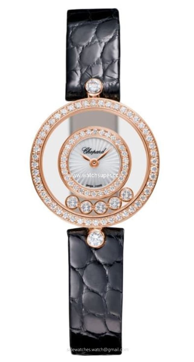 Chopard Happy Diamonds Icons 203957-5214 Rose Gold Watch