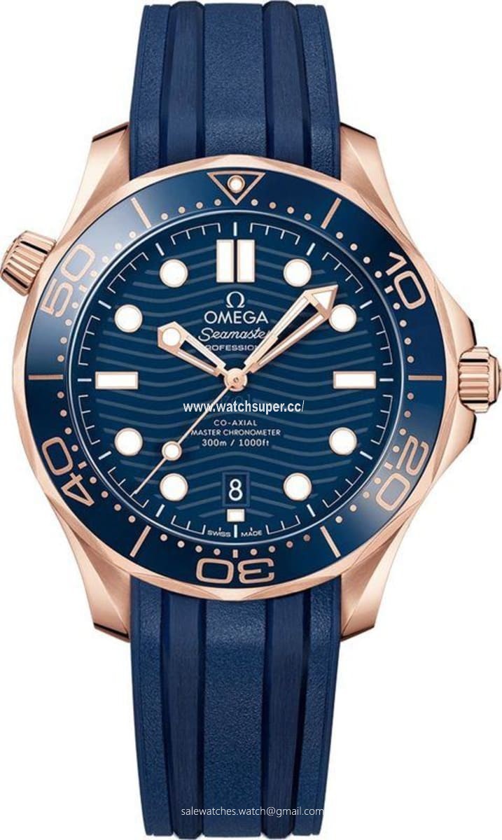 Omega Seamaster Diver 300M 210.62.42.20.03.001 Gold Watch