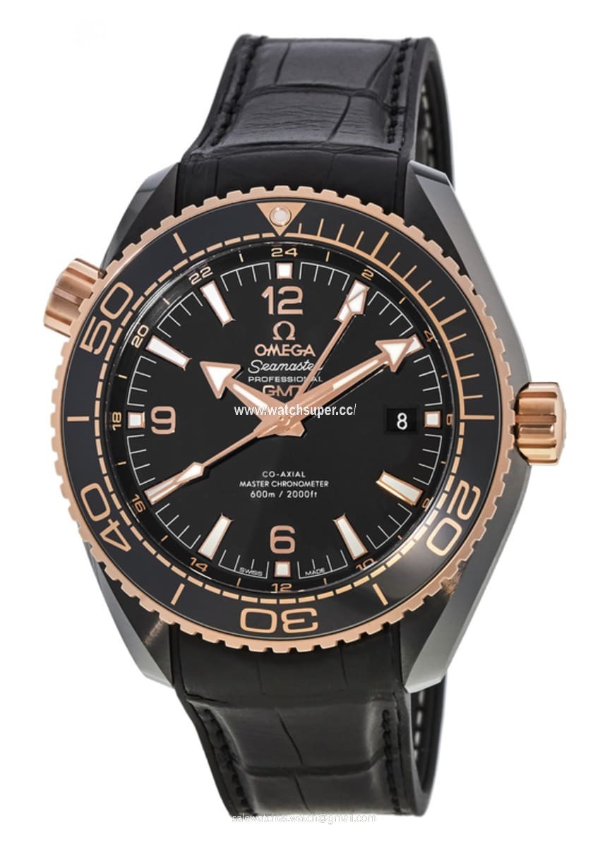 Omega Seamaster Planet Ocean 600M GMT 215.63.46.22.01.001 Ceramic Watch