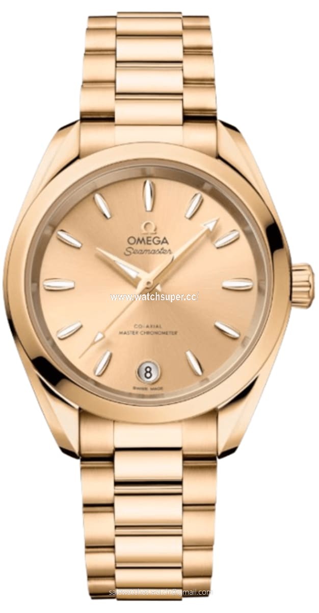 Omega Seamaster Aqua Terra 220.50.34.20.08.001 Yellow Gold Watch