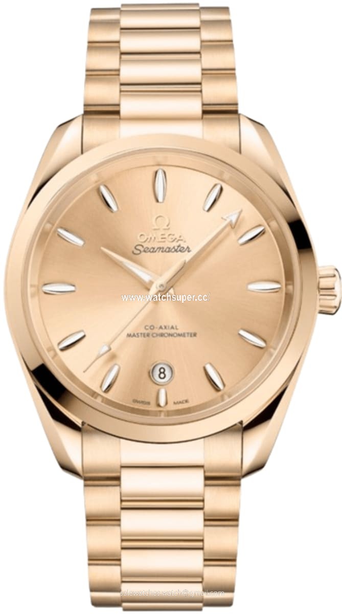 Omega Seamaster Aqua Terra 220.50.38.20.08.001 Yellow Gold Watch