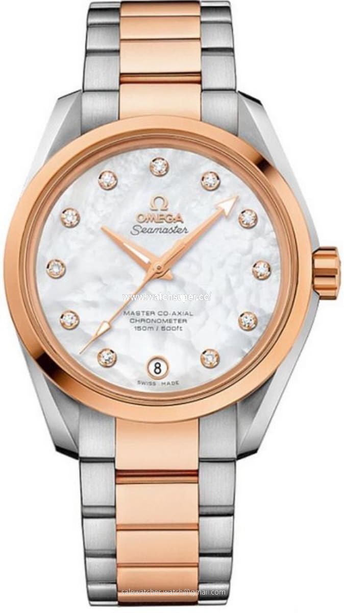 Omega Seamaster Aqua Terra 150m Master Co-Axial 231.20.39.21.55.003 Rose Gold & Stainless Steel Watch