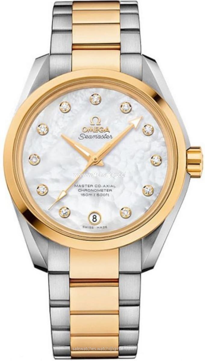 Omega Seamaster Aqua Terra 150m Master Co-Axial 231.20.39.21.55.004 Yellow Gold & Stainless Steel Watch