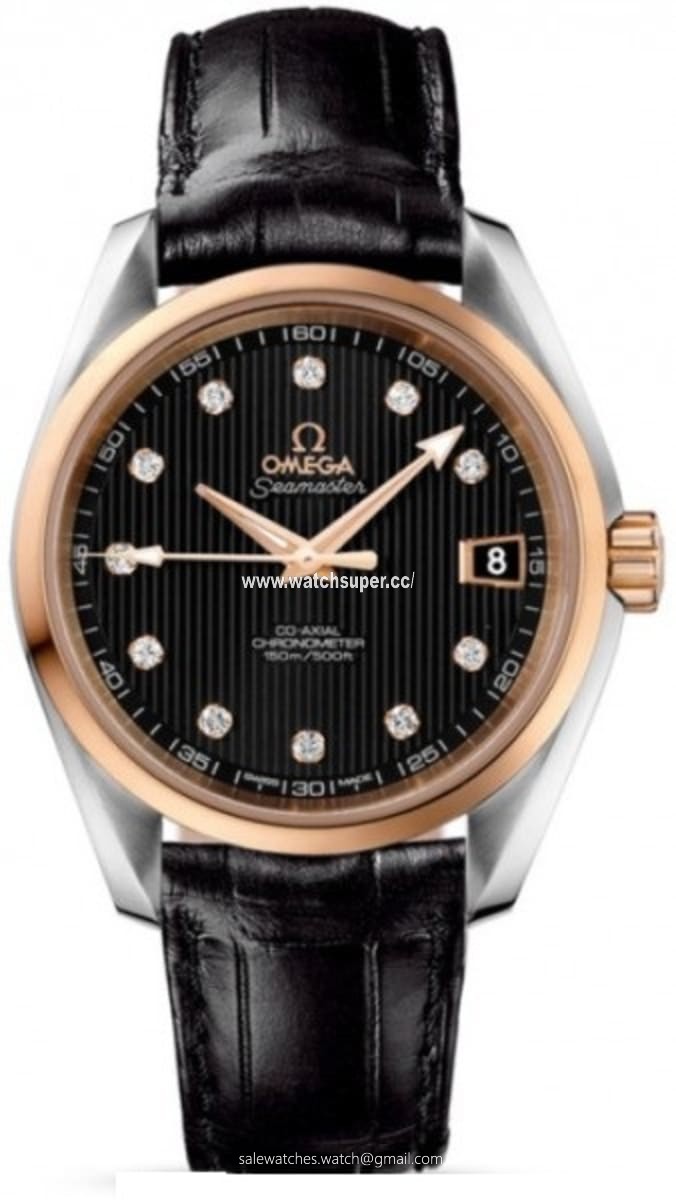 Omega Seamaster Aqua Terra Automatic Chronometer 38.5mm 231.23.39.21.51.001 Rose Gold & Stainless Steel Watch