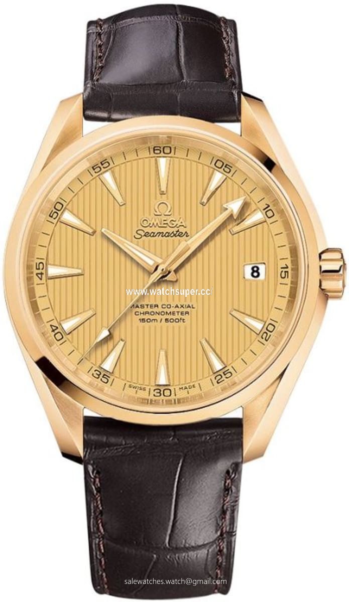 Omega Seamaster Aqua Terra 150m Master Co-Axial 231.53.42.21.08.001 Yellow Gold Watch