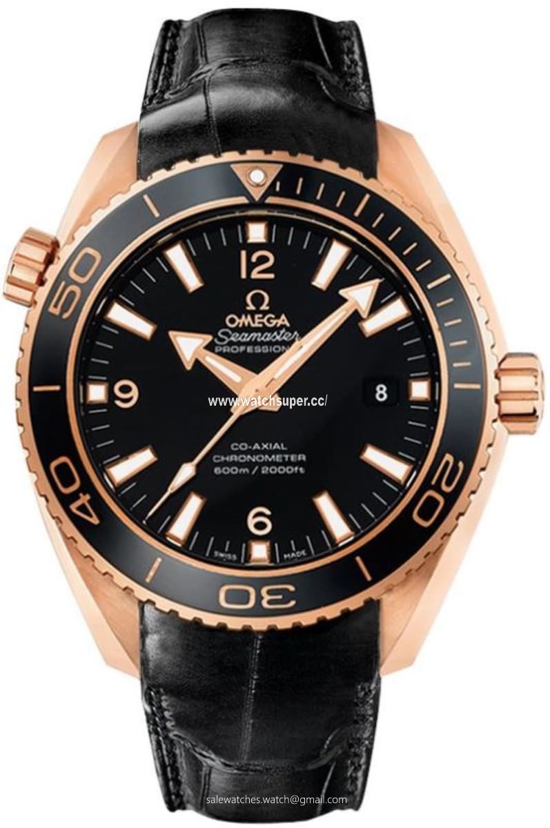 Omega Seamaster Planet Ocean 600M 46mm 232.63.46.21.01.001 Rose Gold Watch