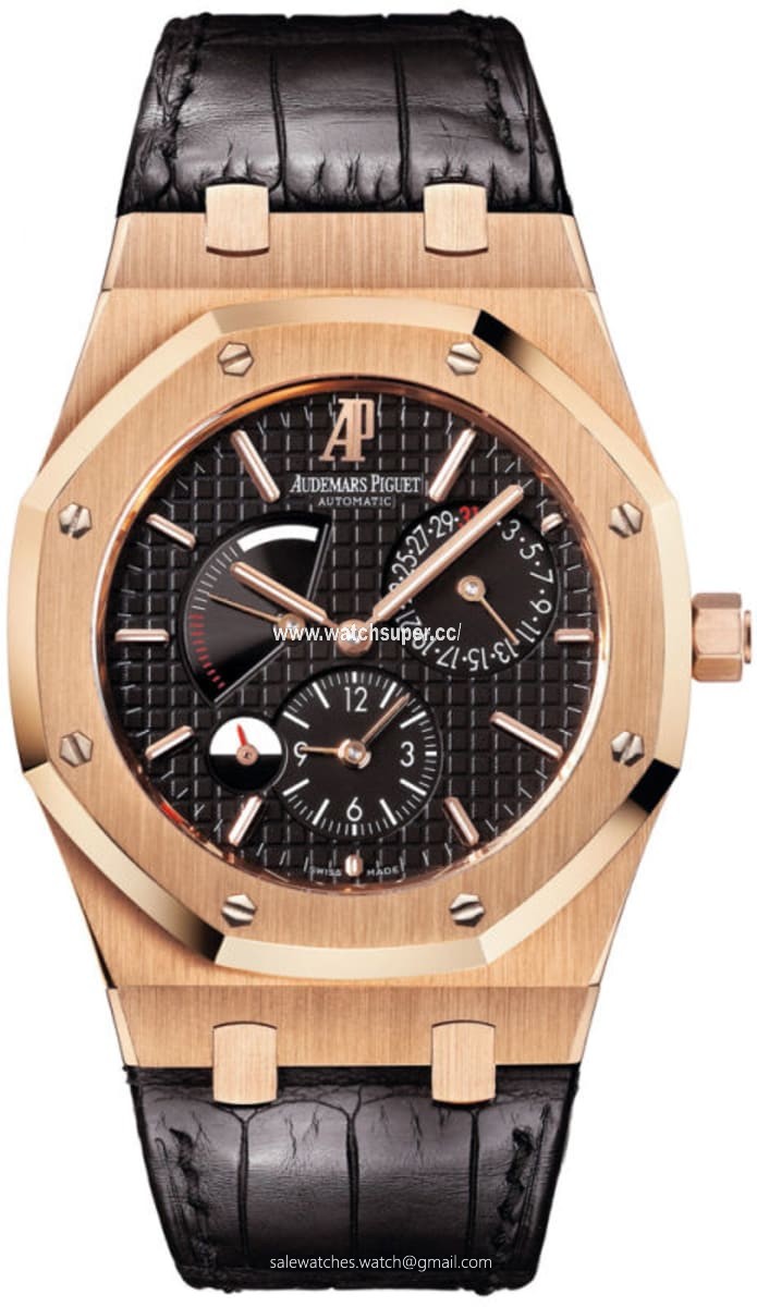 Audemars Piguet Royal Oak Dual Time 26120OR.OO.D002CR.01 Gold Watch