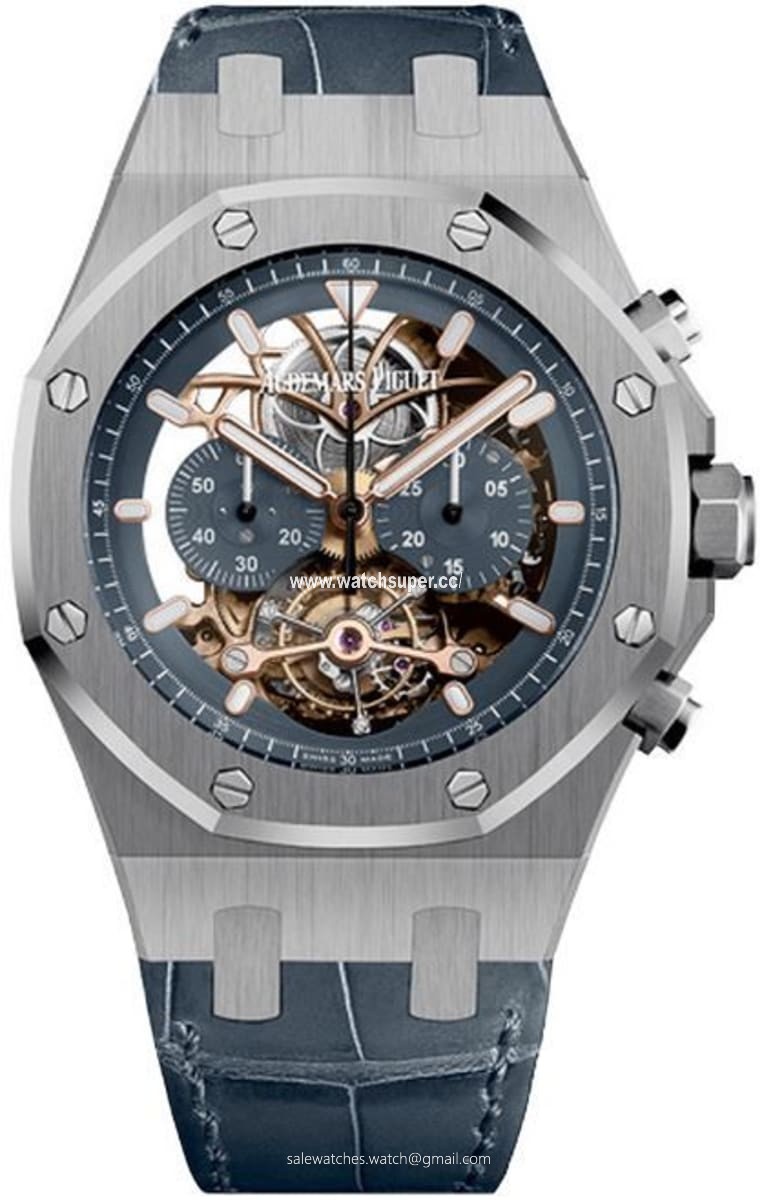 Audemars Piguet Royal Oak Tourbillon Chronograph 26347PT.OO.D315CR.01 Platinum Watch