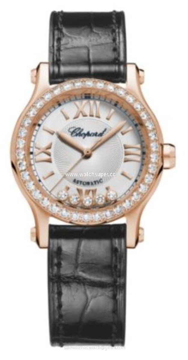 Chopard Happy Sport 30mm 274893-5012 Rose Gold Watch