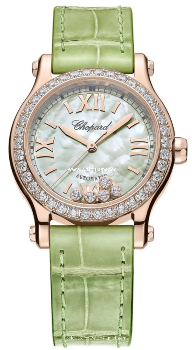 Chopard Happy Sport 30mm 274893-5016 Rose Gold Watch